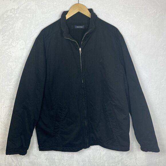 Nautica Men's Reversible Jacket Black Size Large - Picture 1 of 10